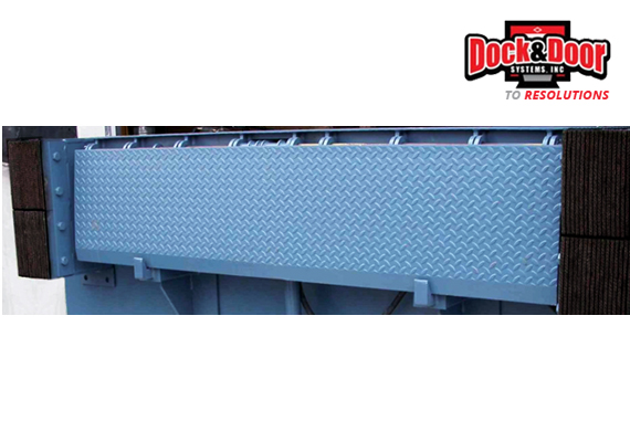 Hydraulic edge-of-dock leveler unit